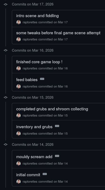 incubator git hub history